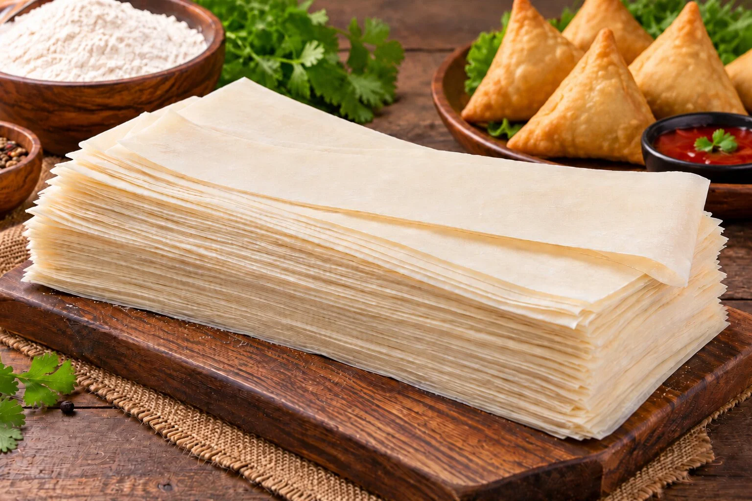 How Quality Samosa Patti Can Make Snack Preparation Easier